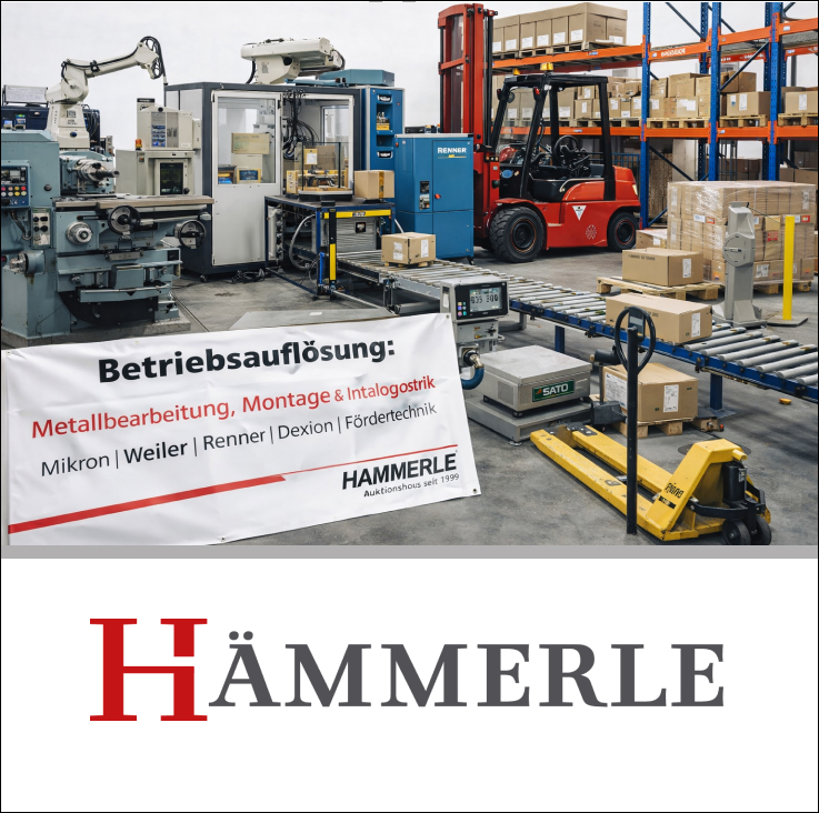 Industrieversteigerungen Betriebsauflösung